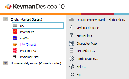 keyman desktop 10